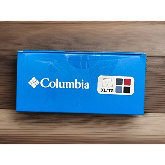 Columbia Boxer Briefs Men’s Size XL 4-Pack Multicolor Performance Cotton Stretch - Picture 7 of 9